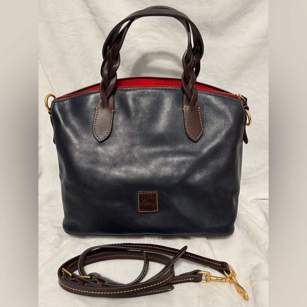 Dooney Celeste satchel Navy